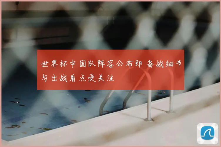 世界杯中国队阵容公布即 备战细节与出战看点受关注